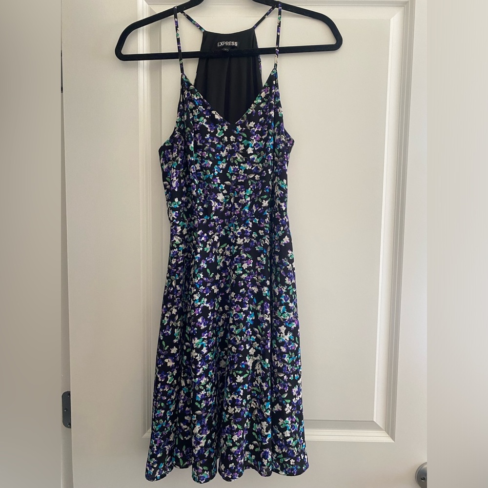 Express Semi-Formal Floral Dress